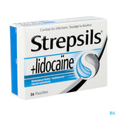 Strepsils + Lidocaine Past 36